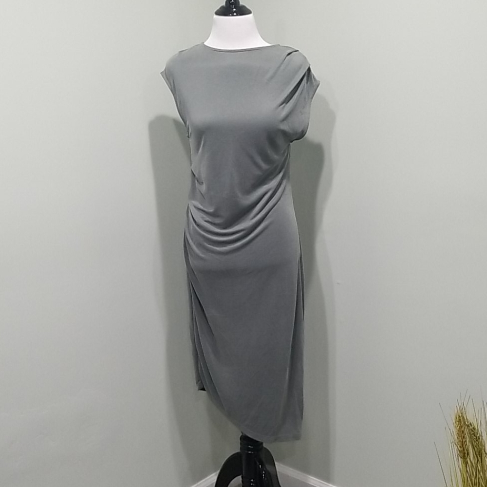 New with Tags Topshop Asymmetric Midi Dress